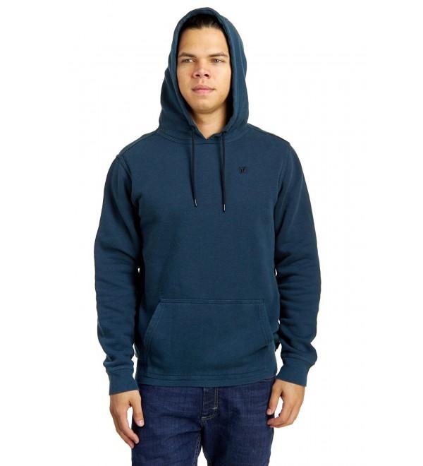 Men's Beach Club Destroy Pullover Hoodie - Navy Armory - CF183N5K5KC