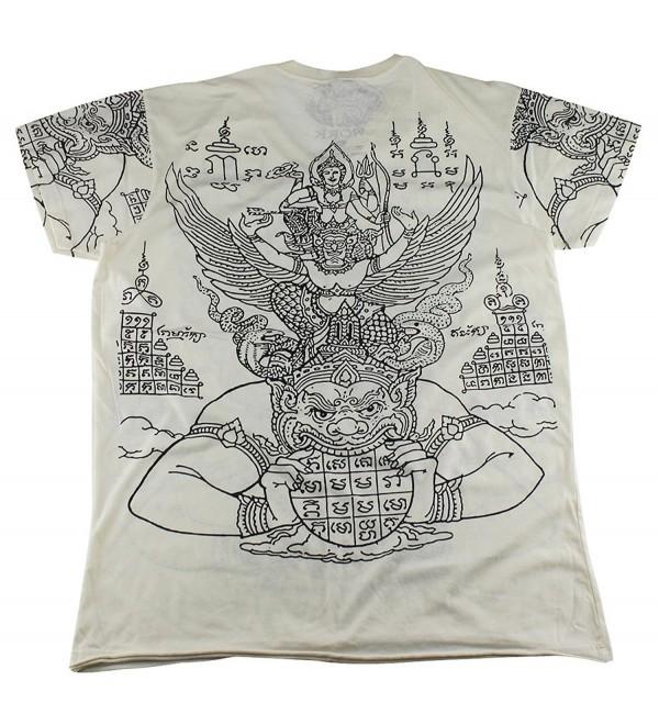 Thai Tattoo Sak Yant Vishnu Rahu Garuda T-Shirt / WK04 size M - CS12GPHF9HR