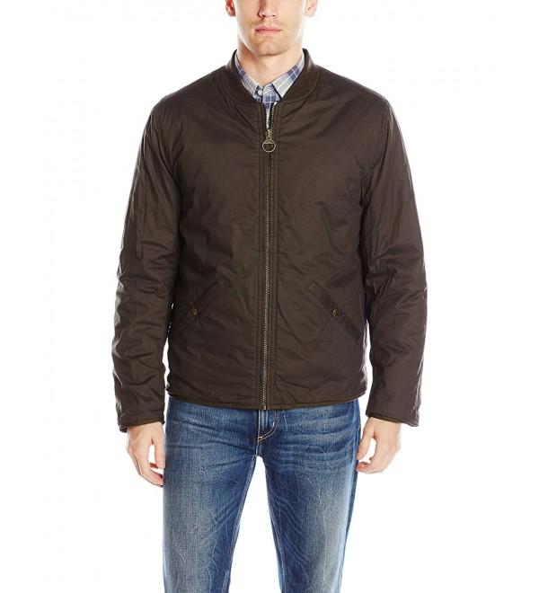 GH Men's Reversible Commander Base Layer Jacket - Dark Brown/Dark Brown ...