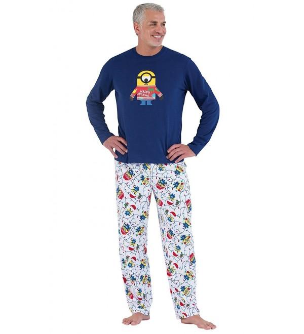 Officially Licensed Minion Holiday Matching Family Pajamas- Blue ...