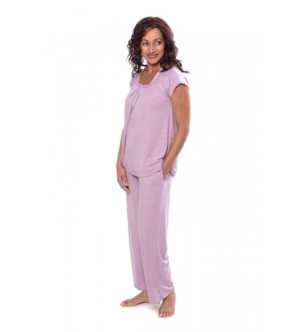 Women's Pajamas in Bamboo Viscose (Bamboo Bliss) Cozy Sleepwear Set by ...