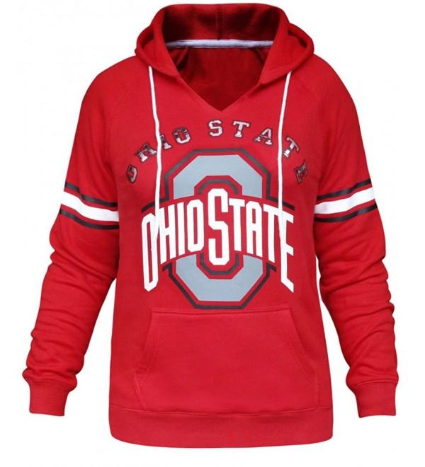 ohio state hoodie red