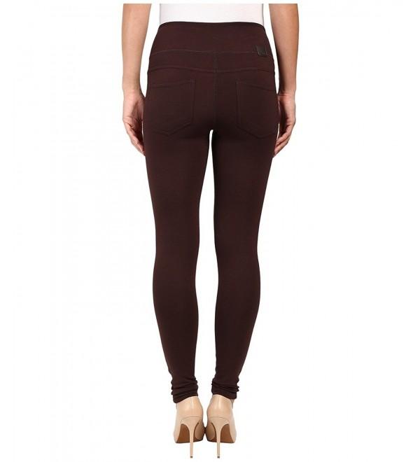 Women's Ricki Double Knit Ponte Legging - Dark Chocolate - CA12EZV8PWV