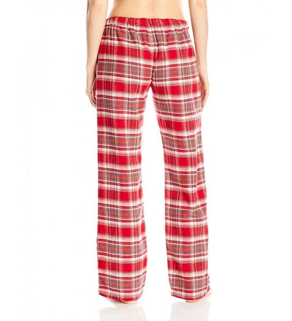 Women's Mountains Are Calling Plaid Pant - Brick - CV12FB7OGRL