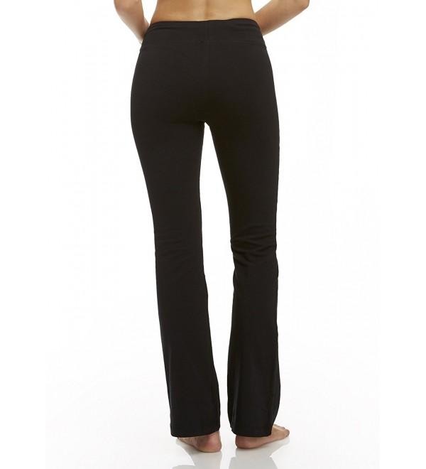 Women's Tummy Control Pant - Black - C411HK7JVTT