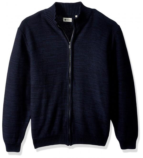 Men's Reverse Jersey Mechanical MARL Full Zip Sweater - Coast Marl ...