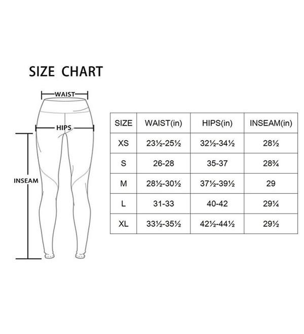 Women's High Waist Yoga Pants Yoga Legging Inner Pocket Non See-Through ...