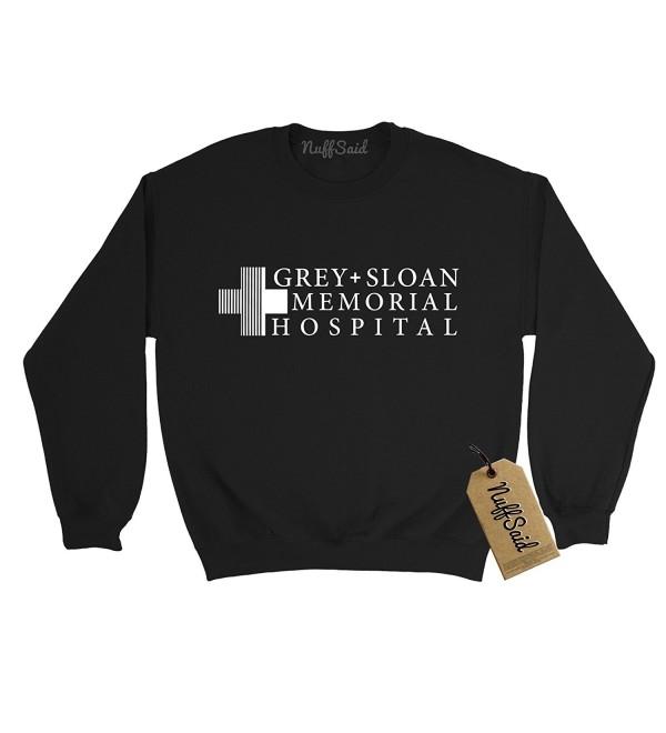 Grey Sloan Memorial Hospital Sweatshirt Sweater Crew Neck Pullover ...