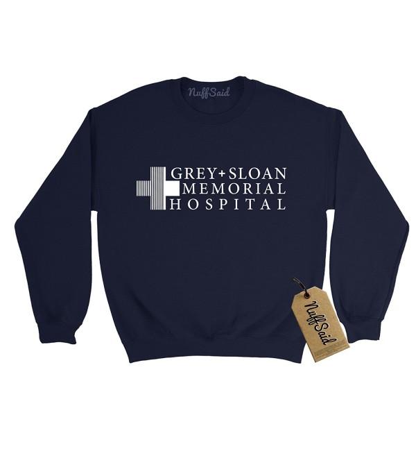 Grey Sloan Memorial Hospital Sweatshirt Sweater Crew Neck Pullover ...