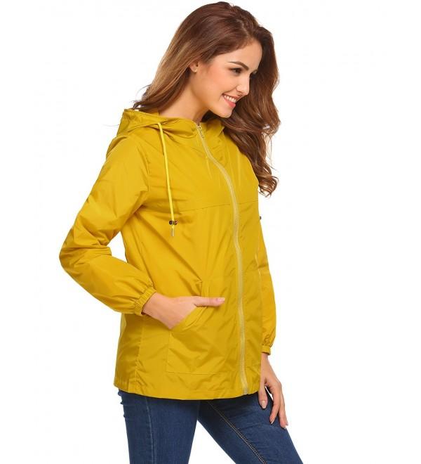 Women's Lightweight Outdoor Hoodie New Englander Waterproof Rain Jacket ...