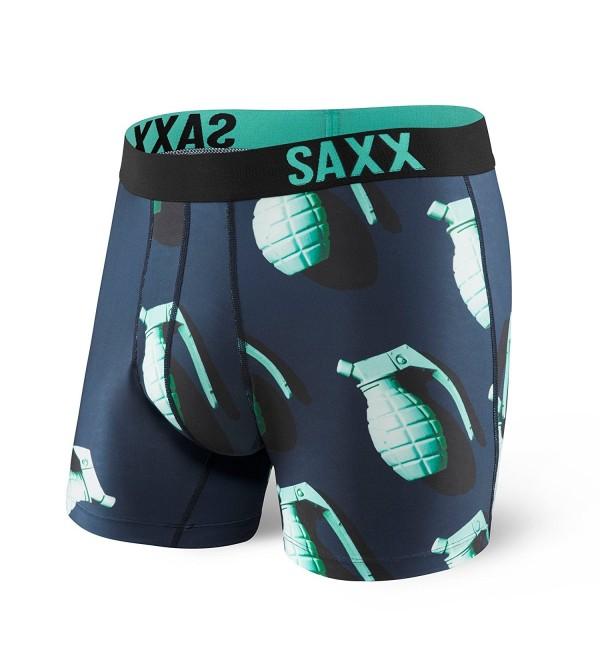 Saxx Mens Fuse Boxers Underwear - Pull the Pin - CW17XDAIWSR