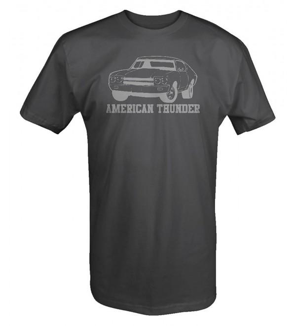 American Thunder Chevy Chevelle Nova SS Classic Muscle Car T Shirt ...